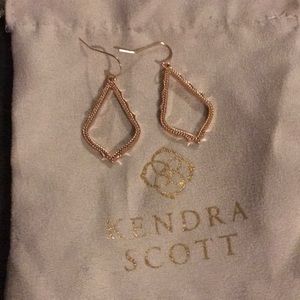 Kendra Scott Rose Gold earrings